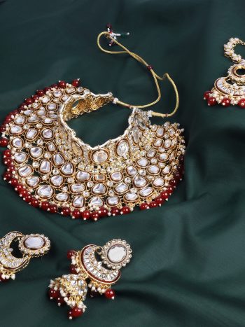 Kundan Necklace Set for Wedding